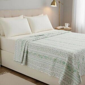 Vintage WABASSO Queen Flat Sheet